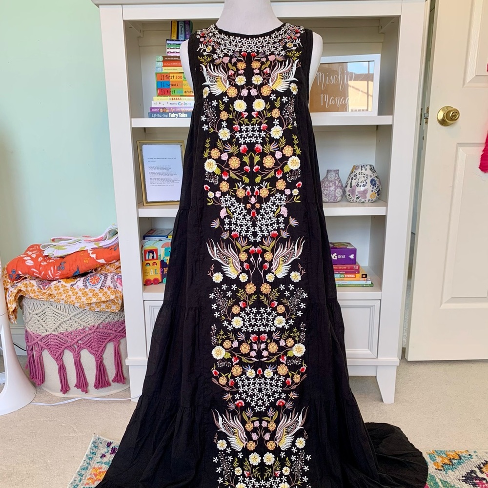 Anthropologie Jacaranda Dress